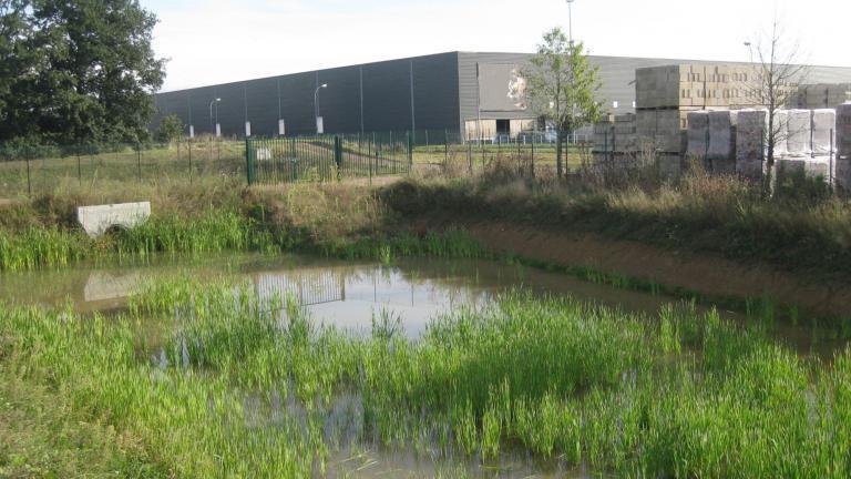 Bassin de rétention des eaux pluviales